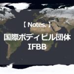 国際ボディビル団体IFBB