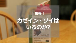 カゼイン・ソイはいるのか?