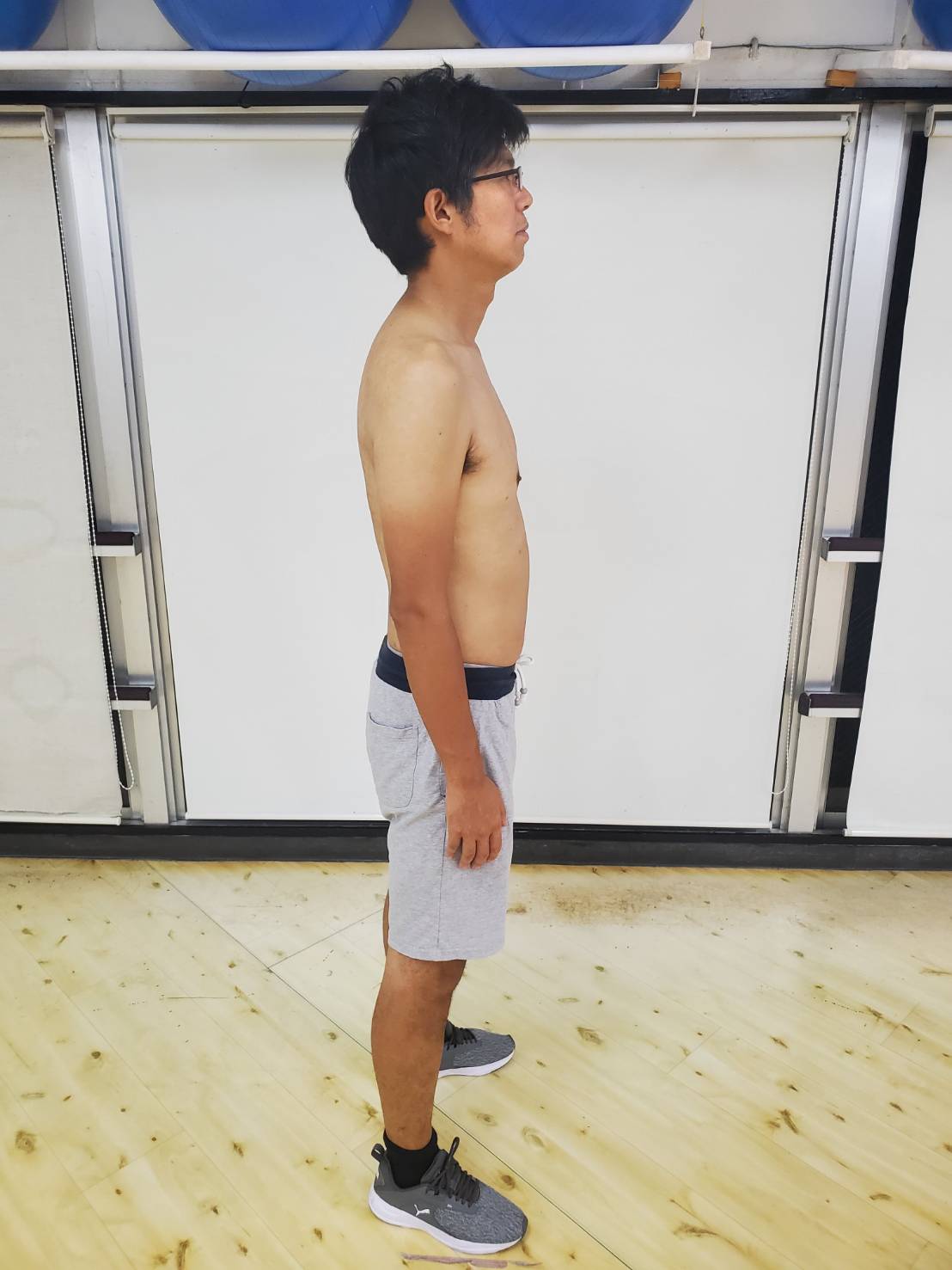 3ヶ月後の体型（マイナス6kg）